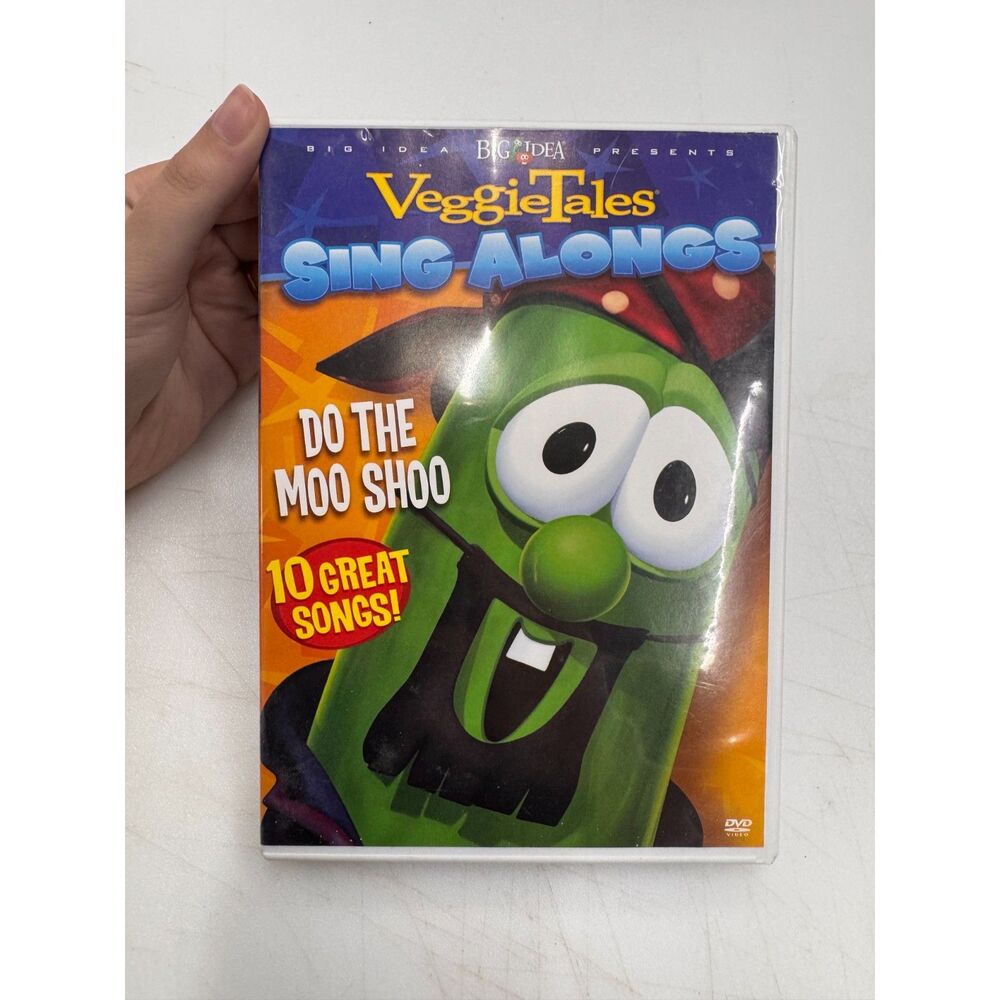 Veggietales: Sing Alongs- Do the Moo Shoo [DVD] Disc Tested, Working